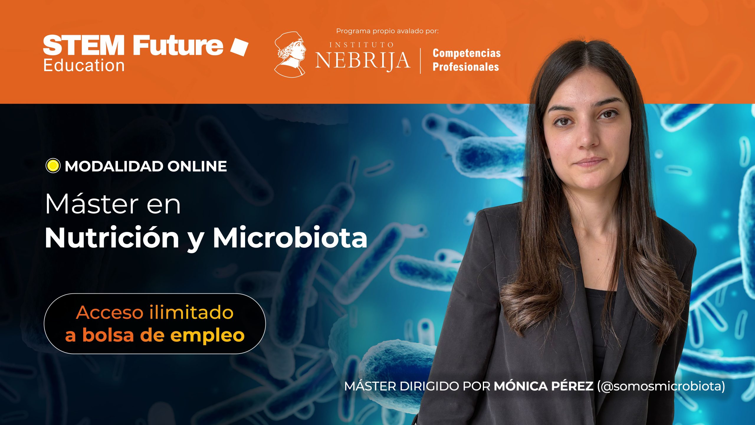Máster Online En Nutrición y Microbiota