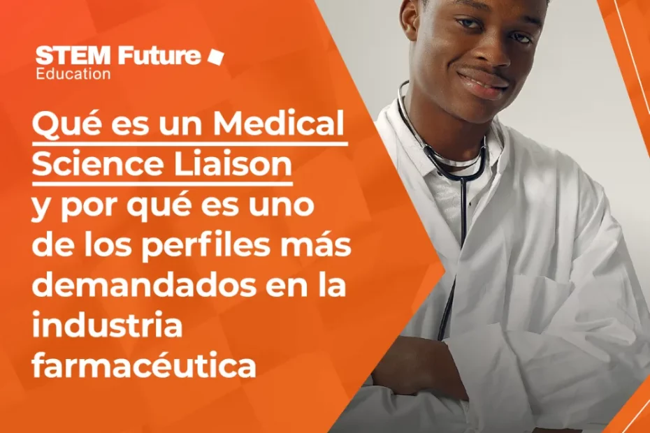 Profesional sanitario sonriendo para el perfil de Medical Science Liaison